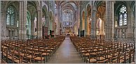 Nef de la basilique de Saint-Denis (CANON 20D + EF 17-40 L)