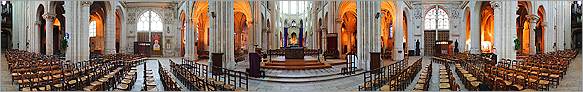 Panoramique de la Cathedrale de Senlis sur 360° (CANON D60)