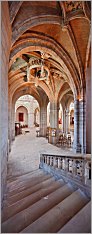 Panoramique de l'escalier & clef de voute de la Cathédrale de senlis - CANON 5D MkII + TS-E 17mm F4 L