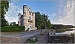 Panoramique du Chateau de la Dame Blanche aux étangs de Comelle - CANON 5D MkII + TS-E 17mm F4 L