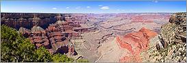 Grand Canyon NP - Hopi Point en vue panoramique (CANON 5D + EF 24mm L)