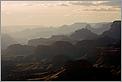 Grand Canyon NP - Moran Point au coucher du Soleil en contre jour (CANON 5D + EF 100 macro)