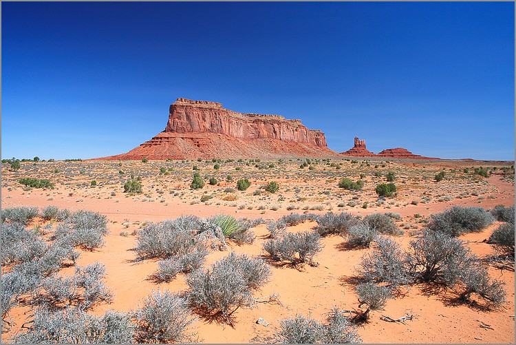 Monument Valley (Navajo Tribal Park) Eagle Mesa - photo réalisée avec CANON 5D + EF 24mm L F1,4