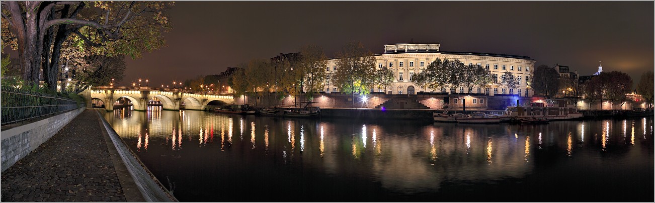 La Seine - Pont Neuf - Quai de Conti - PARIS (CANON 5D + EF 35mm F1,4 L USM)