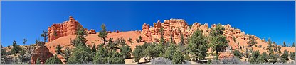 Red Canyon en vue panoramique (CANON 5D + EF 50mm F1,4)