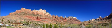 Zion National Park en panoramique (CANON 5D +EF 50mm)